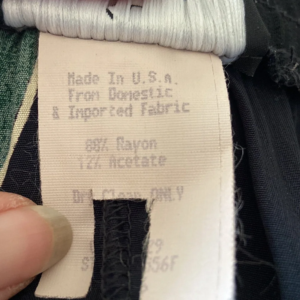 Carole Little Print Skirt Sz L - Picture 5 of 5